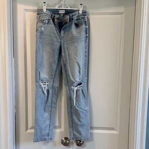 Studio Blue (StitchFix) Distressed Light Blue Jeans size 28